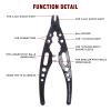 CrazyHobby Metal Shock Absorber Pliers Rod Ball Clamp Multi-Function Tool for RC Model 1/8 1/10 Car Crawler Truck Off Road Buggy Touring Drift view 2