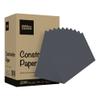 Office Depot Brand Construction Paper, 9" x 12", 100% Recycled, Black, Pack of 2,000 Sheets view 1