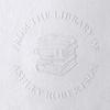 Personalized Book Embosser, Wooden or Self Inking Stamp, Custom Round Library Ex Libris Stamper, Gift for Book Lover (Stack of Books) view 2