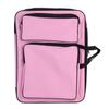 A3 Artist Portfolio Carry Shoulder Bag Case Adjustable Drawing Board Backpack Tote Bag Large Art Storage Bags for Artworkds Folding Easel Palette Sketch Paper Brushes Pencils (Pink) view 2