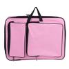 A3 Artist Portfolio Carry Shoulder Bag Case Adjustable Drawing Board Backpack Tote Bag Large Art Storage Bags for Artworkds Folding Easel Palette Sketch Paper Brushes Pencils (Pink) view 3