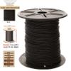 The Beadsmith Leather Cord Black 1mm Spool 100 Yards/91.44 Meters Indian Leather Thong Ideal for Braiding, Beading, Necklaces, Fine Lacing, Hair Accessories & DIY Jewelry Making view 4