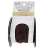 The Beadsmith Leather Cord Dyed Antique Brown 1.5mm Spool 25 Yards/22.86 Meters Indian Leather Thong Ideal for Braiding, Beading, Necklaces, Fine Lacing, Hair Accessories & DIY Jewelry Making view 2