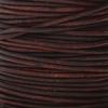 The Beadsmith Leather Cord Dyed Antique Brown 1.5mm Spool 25 Yards/22.86 Meters Indian Leather Thong Ideal for Braiding, Beading, Necklaces, Fine Lacing, Hair Accessories & DIY Jewelry Making view 3