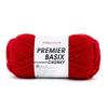 Premier Yarns Basix Chunky Yarn, Perfect for Crafting Quick Projects, Bulky Weight, Acrylic Yarn, Magenta, 3.5 oz, 117 yards view 2
