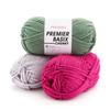 Premier Yarns Basix Chunky Yarn, Perfect for Crafting Quick Projects, Bulky Weight, Acrylic Yarn, Magenta, 3.5 oz, 117 yards view 3