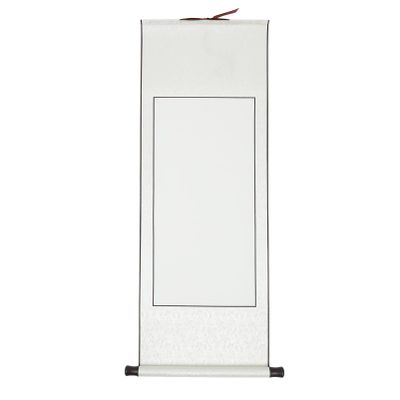 1pcs Blank Hanging Scroll Chinese Xuan Paper Art Wall Scrolls Blank Painting Calligraphy Wall Mounting for Art Painting Calligraphy Writing