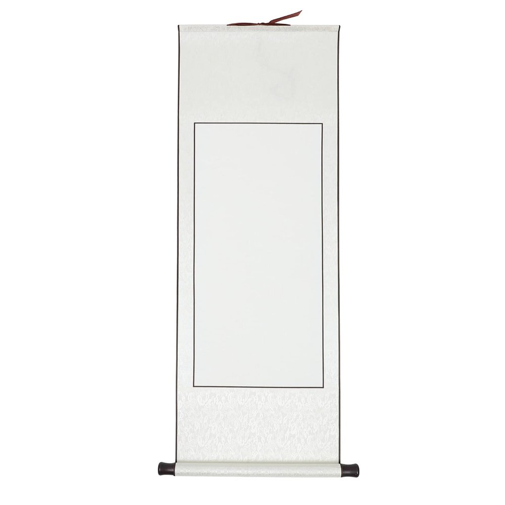 1pcs Blank Hanging Scroll Chinese Xuan Paper Art Wall Scrolls Blank Painting Calligraphy Wall Mounting for Art Painting Calligraphy Writing