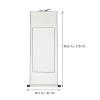 1pcs Blank Hanging Scroll Chinese Xuan Paper Art Wall Scrolls Blank Painting Calligraphy Wall Mounting for Art Painting Calligraphy Writing view 2