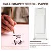 1pcs Blank Hanging Scroll Chinese Xuan Paper Art Wall Scrolls Blank Painting Calligraphy Wall Mounting for Art Painting Calligraphy Writing view 4