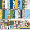 Inkdotpot Back to School Collection Double,Sided Scrapbook Paper Kit Cardstock 12"x12" Card Making Paper Pack of with Sticker Sheet - 16 Pages - Multicolor view 2