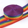 GMMDXD 20Meter 20-50mm PP Webbing Backpack Pet Strap Tape Polyester Band Ribbon for Luggage Belt Bags Handles DIY Accessory (Color : 50mm) view 2