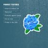 Lantern Press Sticker Cape Cod, Massachusetts, Hydrangea, Watercolor, Die Cut Vinyl, (Waterproof Decal for Cars, Water Bottles, Laptops, Coolers), Small view 4