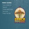 Die Cut Sticker Seattle, Washington, Space Needle and Full Moon, Vinyl Sticker, (Waterproof Decal for Cars, Water Bottles, Laptops, Coolers), Large view 4