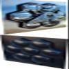 Concrete Mold DIY Honeycomb Apis Mould concrte Wall Decor Plastic molds D66 (D58+D66) view 2