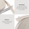 MECCANIXITY Oil Lamp Wick Kit 1/2 Inch 3/4 Inch 7/8 Inch Flat Wide 6.5 Foot Cotton Lanterns Wick with Red Stitch for Kerosene Burner Lighting, 3in1 Set view 3