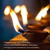 MECCANIXITY Oil Lamp Wick Kit 1/2 Inch 3/4 Inch 7/8 Inch Flat Wide 6.5 Foot Cotton Lanterns Wick with Red Stitch for Kerosene Burner Lighting, 3in1 Set view 4