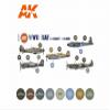 AK Acrylics 3Gen Aircraft Set AK11723 WWII RAF Aircraft Colors Set 3G (8x17ml) view 2
