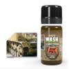 AK Weathering AK300 WASH for Dark Yellow Vehicles (35ml) view 1