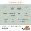 AK Acrylics 3Gen Aircraft AK11880 Duck Egg Blue FS 35622 (17ml) view 3