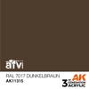 AK Acrylics 3Gen AFV AK11315 RAL 7017 Dunkelbraun (17ml) view 2