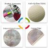 ZFFLYH Christmas Snowman Latch Hook Rug Kits for Adults Kids DIY Crochet Yarn Rugs Hooking Craft Kit with Color Pre-Printed Pattern 20.5X15 Inch view 3