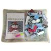 ZFFLYH Christmas Snowman Latch Hook Rug Kits for Adults Kids DIY Crochet Yarn Rugs Hooking Craft Kit with Color Pre-Printed Pattern 20.5X15 Inch view 4