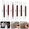 Artzuvs Clay Sculpting Tools 28pcs Polymer Pottery Modeling Tools Set for Ceramic Club Crafts,Carving,Sculpture,Shaping, Hobbyists,Artists,Expert view 3