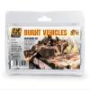 AK Weathering Set AK4120 Burnt Vehicles (5x35ml) view 1