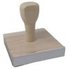 Infusion Stay with Me Rubber Stamp, 4 X 4 Wood Stamp view 3