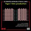 Ryefield Model RFM2030 1/35 Tiger I Late Model Movable Shoe Belt Set, Plastic Model Parts view 1
