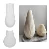 TOPYS 2-Pack Candle Molds - Geometric Silicone Molds for Resin Candle, Pear Shape + Water Bottle Shape view 1