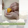 TOPYS 2-Pack Candle Molds - Geometric Silicone Molds for Resin Candle, Pear Shape + Water Bottle Shape view 3