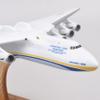 Antonov 225 Model Airplane - An-225 Aircraft Antonov 225 Mriya 1:250 Scale Collection Model Airplane with Wood Stand view 3