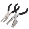 The Beadsmith Wrapper Pliers Combo Wire Working Pliers Big 7 (178mm) and Little 6 (152mm) Use to Create Loops and Jump Rings and Protect Wire While Jewelry Making 2 Piece Set view 3