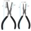 The Beadsmith Wrapper Pliers Combo Wire Working Pliers Big 7 (178mm) and Little 6 (152mm) Use to Create Loops and Jump Rings and Protect Wire While Jewelry Making 2 Piece Set view 4