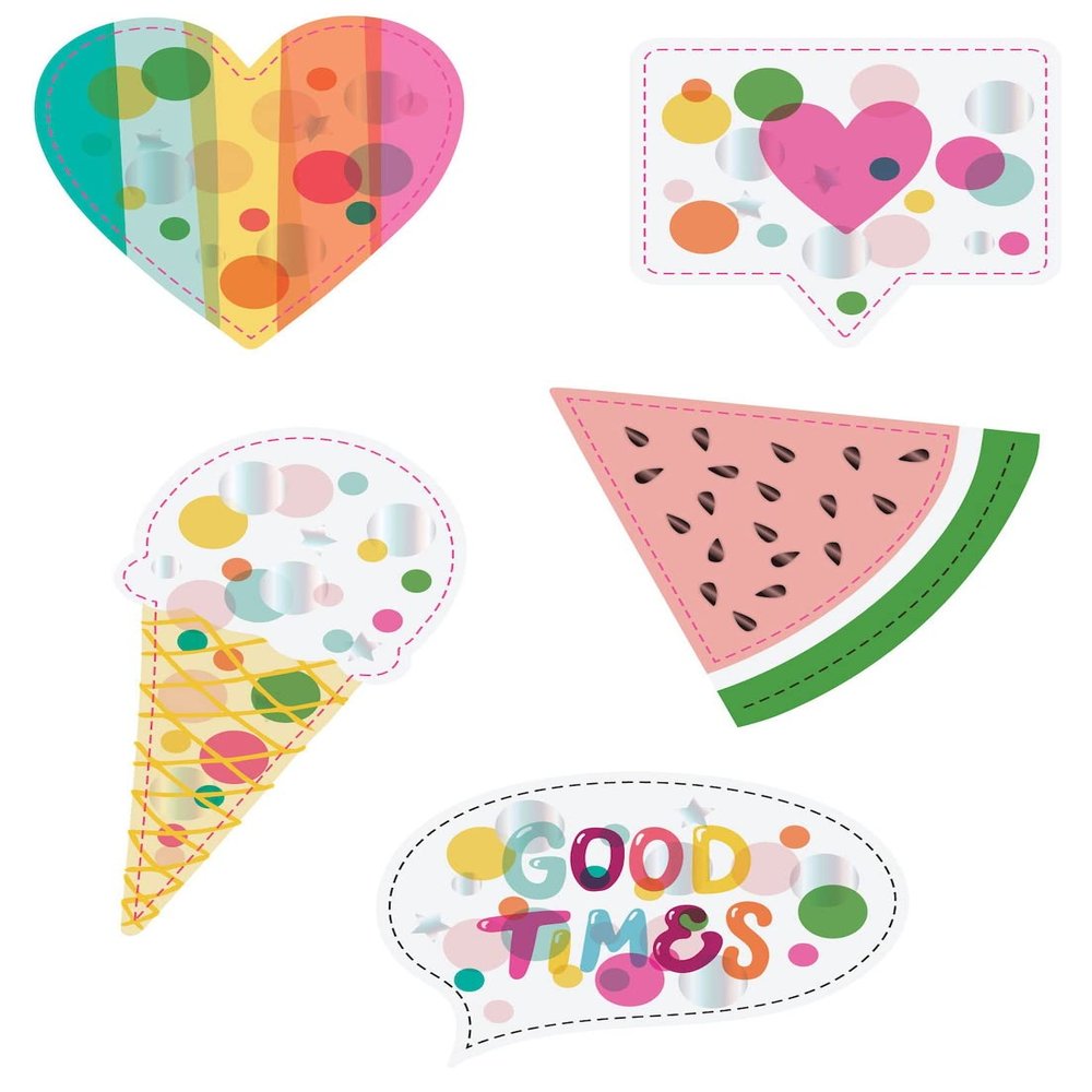 Damask Love Life's A Party Vellum Die-Cuts-Shapes