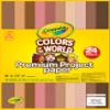 Crayola Construction Paper in Colors of The World, 8.5 x 11, 24 Colors, Craft Supplies, 48 Sheets view 1