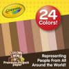 Crayola Construction Paper in Colors of The World, 8.5 x 11, 24 Colors, Craft Supplies, 48 Sheets view 3