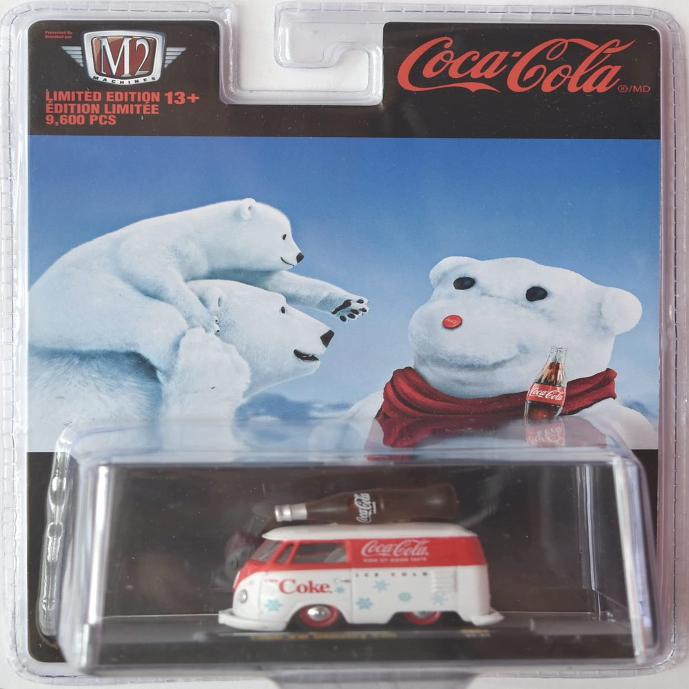 M2 Machines 1960 VW Delivery Van - Limited Edition 1 of 9600 PCS [White/red]