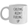 Casting Agent Coffee Mug, Casting Agent Fueling up Coffee Mug Cup, Gifts for Casting Agents 11oz 15oz view 1