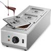 Ice cream waffle chocolate melting machine melting furnace water heating chocolate melting furnace machine view 1