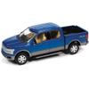 Auto-World 2019 Ford F 150 Lariat - Muscle Trucks [Blue/Silver] view 1