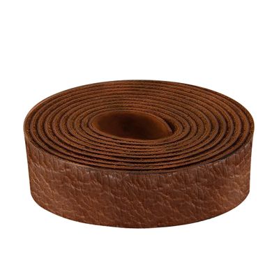 ELW 6-7 oz. (2.4-2.8mm) Straps, Belts, Strips | Cognac |1-1/2" X 60" (3.8cm X 152.4cm) | Full Grain Leather Bison Hide DIY Craft Projects, Bag, Chap, Motorcycle, Shoe, Clothing, Jewelry, Wrapping