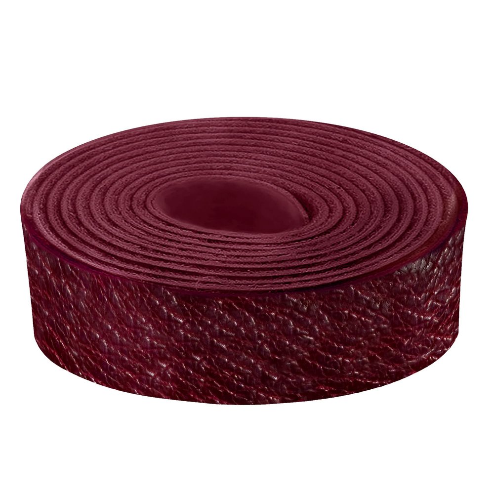 ELW 6-7 oz. (2.4-2.8mm) Straps, Belts, Strips | Black Cherry |1-3/4" X 50" (4.5cm X 127cm) | Full Grain Leather Bison Hide DIY Craft Projects, Bag, Chap, Motorcycle, Shoe, Clothing, Jewelry, Wrapping