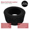 ELW 6-7 oz. (2.4-2.8mm) Straps, Belts, Strips | Black |2-3/4" X 72" (7cm X 182.8 cm) | Full Grain Leather Bison Hide DIY Craft Projects, Bag, Chap, Motorcycle, Shoe, Clothing, Jewelry, Wrapping view 2
