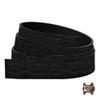 ELW 6-7 oz. (2.4-2.8mm) Straps, Belts, Strips | Black |2-3/4" X 72" (7cm X 182.8 cm) | Full Grain Leather Bison Hide DIY Craft Projects, Bag, Chap, Motorcycle, Shoe, Clothing, Jewelry, Wrapping view 3