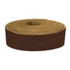 ELW 9-10 oz. (3.5-4mm) Crazy Horse Full Grain Cowhide Genuine Leather Strap for Crafts | Size: 3.75"x50" (9.6x127cm) | Blank Belts, DIY, Tooling, Jewelry, Wrapping, Straps, Heavy Duty | Bourbon Brown view 1