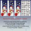 Christmas Stocking Cross Stitch Patterns PDF, Personalized Modern Counted Easy Holiday Stockings DIY, Cute Simple Snowman Bear Cross Stitch Chart for Beginners, Digital Download view 3