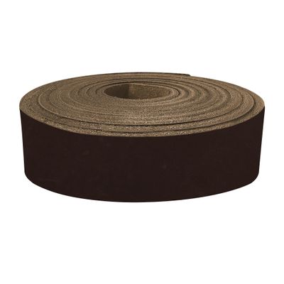 ELW 9-10 oz. (3.5-4mm) Crazy Horse Full Grain Cowhide Genuine Leather Strap for Crafts | Size: 3.5"x50" (8.9x127cm) | Blank Belts, DIY, Tooling, Jewelry, Wrapping, Straps, Heavy Duty | Dark Brown